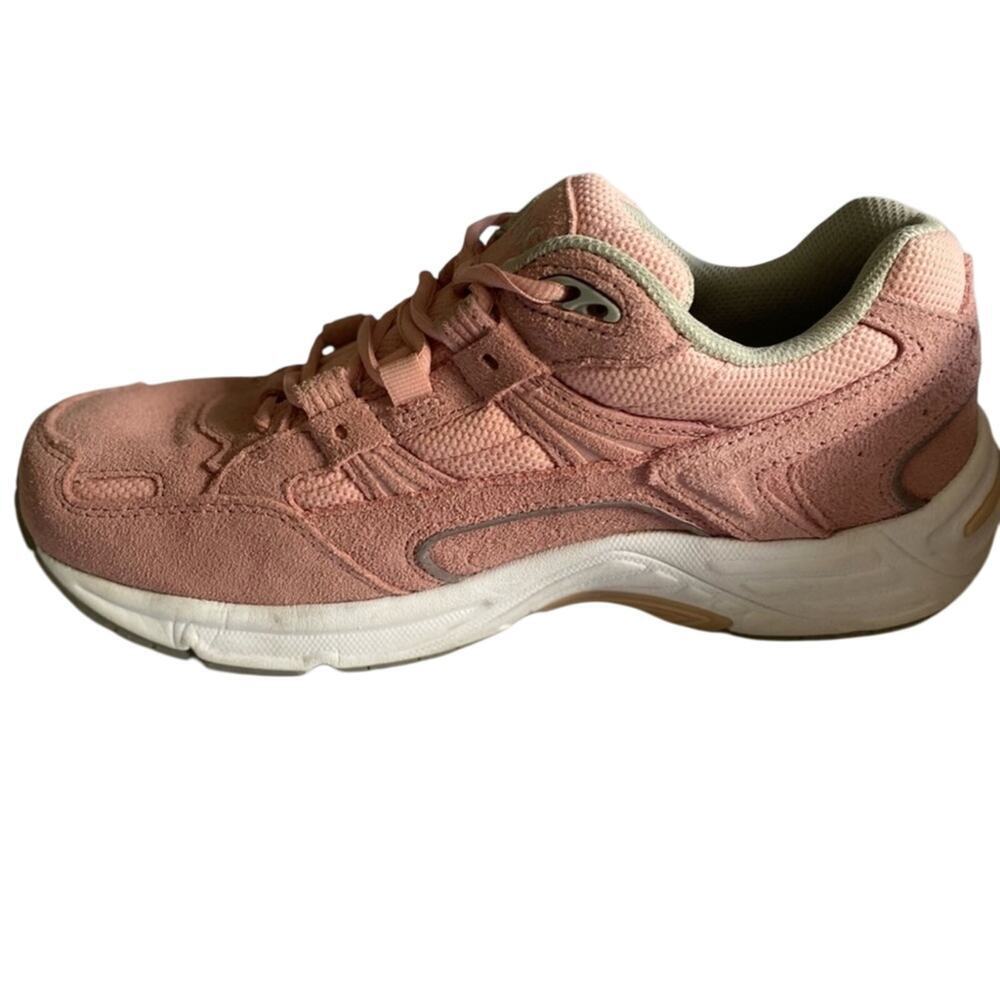 Vionic Women’s Walker Mauve Suede Sneakers Size 7.5 - Picture 2 of 6